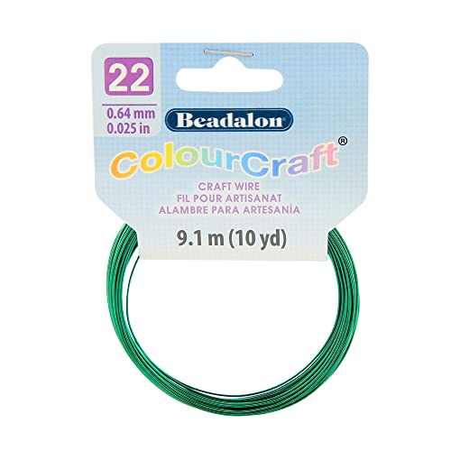 Cable de cobre Beadalon calibre 22: hilo metálico de alta fidelidad para manualidades