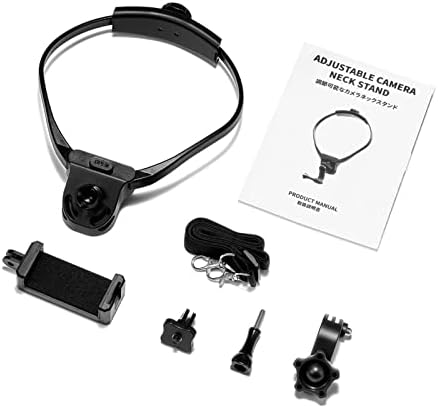 Portable Neck Mount Holder Point of View Collar Hanger Neck Hanging Strap for 10 9/Action 2 Point of View Collar Hanger Neck Hanging Strap Sports Camera Mount