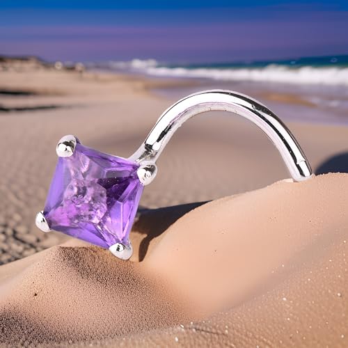 Demira-Jewels-Handcrafted-Princess-cut-300mm-Real-Purple-Amethyst-in-14K-white-Gold-with-16-Gauge-Thickness-wire-setting