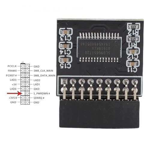 Módulo TPM 2.0 de 18 pines para interfaz LPC en Windows 10, chip de seguridad 4