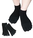 [Chica Hurra] ブラック 23-25cm レディース 女性 用 靴下 5本指 無地 シンプル スニーカー丈 アンクル ソックス 可愛い アンクル黒 大人 そっくす 黒 軽 柔 レディース黒 外出 締め付け ない くるぶし黒 洗う 両足 保護 黒くるぶし 高機能 素材 足先 通販 ストア 黒無地 部屋 ソフト 中高年 黒レディース お部屋 綿 24センチ 綿レディース 女性黒