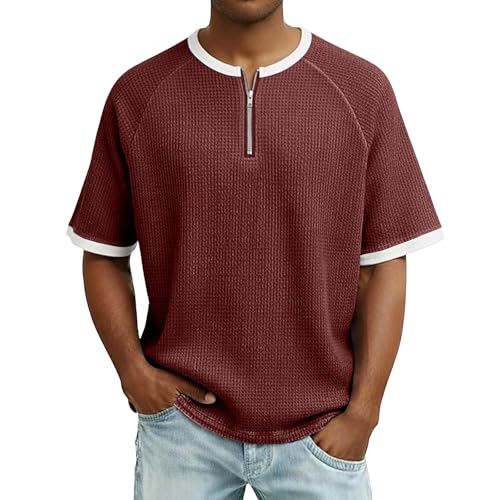 T-Shirt Homme Manches Courtes Col Rond pour un Look Décontracté