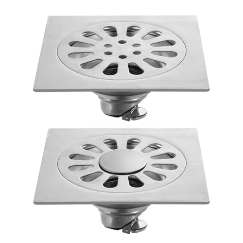 Drain de sol anti-odeur acier inoxydable douche toilettes machine à laver - 4