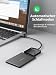 KingData SATA zu USB Konverter für HDD und SSD 3,5 und 2,5 Zoll, kompatibel mit Laptops, Raspberry Pi 4, Crucial, WD, Seagate, Toshiba, Kunststoff, schwarz