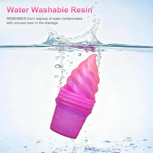 Image of RepRapper Dual Color Water Washable 3D Printer Resin, 405nm Fast UV-Curing Color Change 1kg 3D Printing Photopolymer Sensitive Resin for LCD Printer, Purpleish Orange 1000g