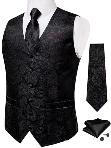Chaleco de cachemir jacquard ajustado YEBAITOU para lucir elegante sin esfuerzo 6