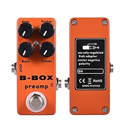 SHUIYUE B-Box Guitare électrique Préampli Pédale d’effet Overdrive Full Metal Shell True Bypass,Pédale d’effet - Les Beatles, Paul McCartney, John Lennon, RIngo Starr, George Harrison SHUIYUE B-Box Guitare électrique Préampli Pédale d'effet Overdrive Full Metal Shell True Bypass,Pédale d'effet – Image 3