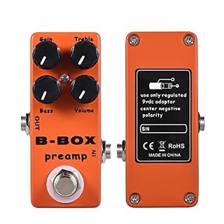 SHUIYUE B-Box Guitare électrique Préampli Pédale d’effet Overdrive Full Metal Shell True Bypass,Pédale d’effet - Les Beatles, Paul McCartney, John Lennon, RIngo Starr, George Harrison SHUIYUE B-Box Guitare électrique Préampli Pédale d'effet Overdrive Full Metal Shell True Bypass,Pédale d'effet – Image 3