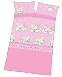  Kinder - Wende-Bettwäsche Lillebi / 100 x 135 Baumwolle Renforcé (rosa)