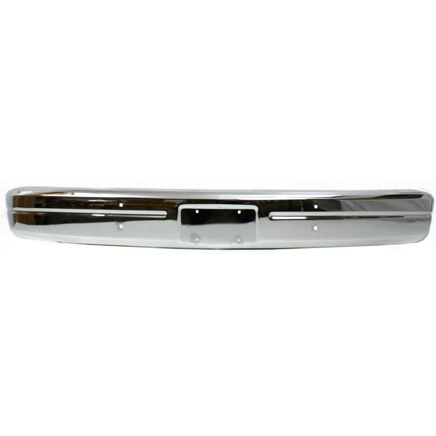 Amazon.com: LCSZTLU 1pc Front Chrome Steel Bumper Without Molding 