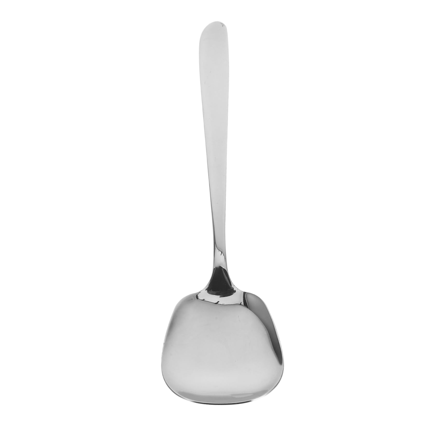 COLLBATH Large Stainless Steel Serving Spoons for Buffets Extended Handle Design for Safe Food Service and Easy to Clean Cooking Utensils for Salads and Pasta