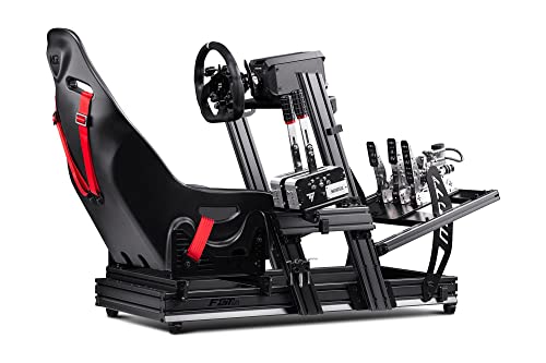 Next Level Racing F-Gt Elite Aluminum Simulator Cockpit - Wheel Plate Edition (Nlr-E001) #TOP5