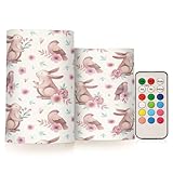 ☞【Bougie d'ambiance】: les bougies piliers LED sont fabriquées en plastique importé, avec une mèche LED blanc chaud, tout comme une bougie vraiment brûlante et dansante, offrant une atmosphère romantique pour votre maison et votre fête.