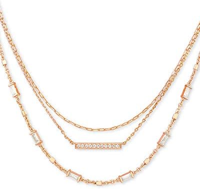 Kendra Scott Addison Multi Strand in Rose Gold Rose Gold Metal