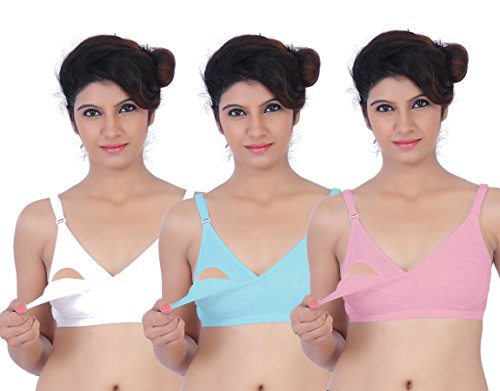 Image of Fabme Women's Nursing Bra (Pack of 3)
