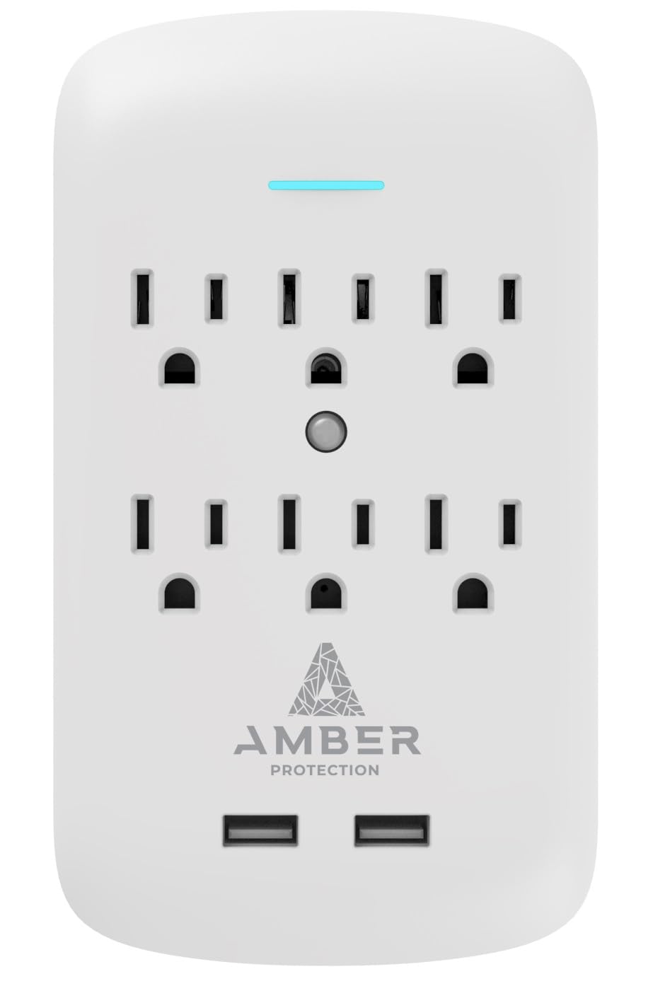 Amber Protection 6-Outlet-Surge Surge Protector (2024)
