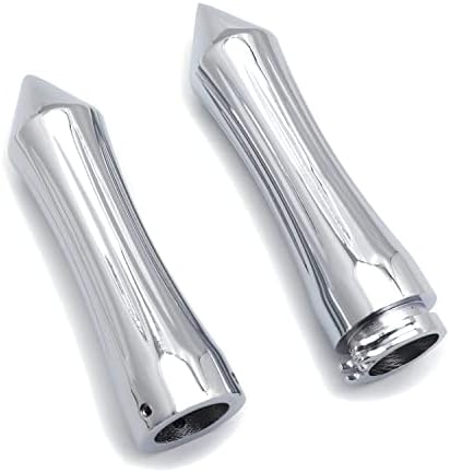 Miniatura 3 de HTTMT - Empuñaduras cromadas para motocicleta de 78 pulgadas compatibles con H-D Road KingUltraTouringVTX 1800Yamah Road Star