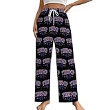 Trump Womens Pajama Pants Cute Lounge Pants Classic Sleepwear M