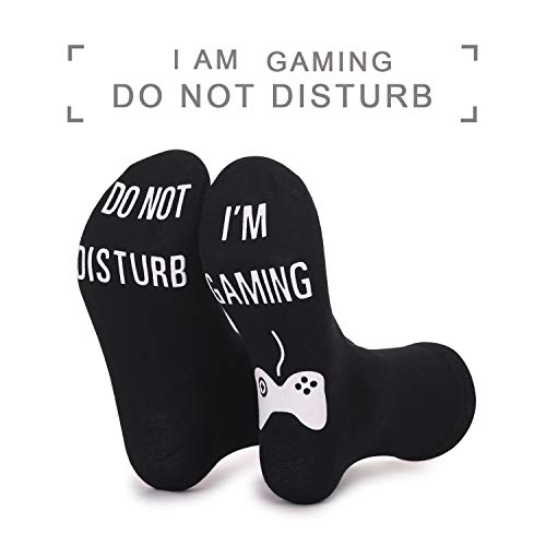 NDLBS Funny Christmas Gifts Novelty Gaming Socks Christmas Stocking Stuffers for Men Teens Boys Kids Him Adult Xmas Gifts - Image 6