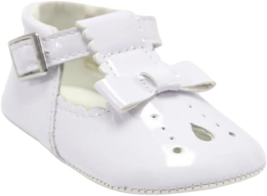 Baby Unisex Patent Mary Jane T-Bar Shoes - Perfect Footwear for Special Occasions