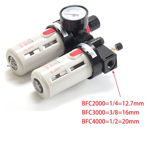Filtro separador de agua para compresor BFC2000 que elimina la humedad y protege tus herramientas 4