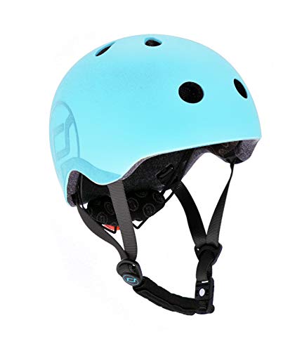 Scoot & Ride Kinder Fahrradhelm, Blueberry, 51 bis 55cm