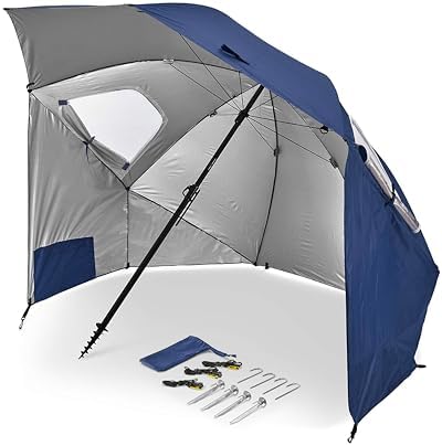Sport-Brella Premiere XL UPF 50+ 傘シェルター 晴雨対策 (9フィート)