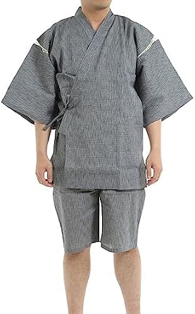 Edoten Men's Japan Kimono Jinbei
