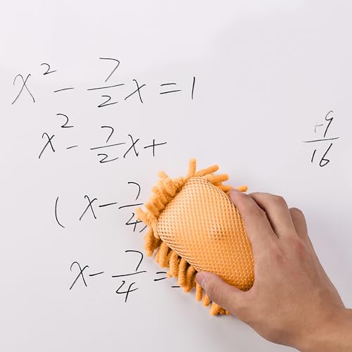 Nettoyant tableau blanc en microfibre lavable idéal pour le télétravail