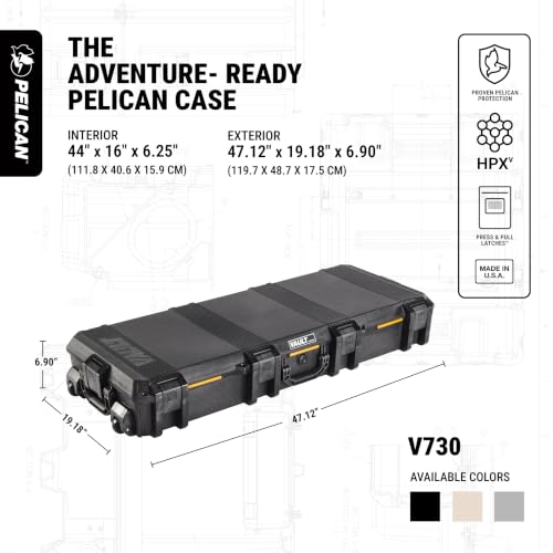 Image of Pelican Vault Long Cases - Hard Case For Camera, Rifle, Gear, Equipment