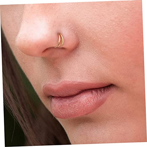 Galpada 11Pcs Moon Nose Ring Stainless Steel Jewelry Piercings Jewelry Cartilage Hoop Nose Decorations Body Jewelry Fashion Nose Rings Moon Nose Rings Fashion Nose Decorations Accessories #TOP1
