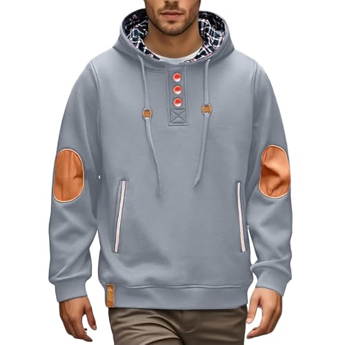 Veste sweat zippé casual homme noir avec capuche chaude pour le sport