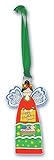 Cathedral Art Happy Birthday Jesus Abbey & CA Gift Artmetal Angel Ornament, 3 Inches
