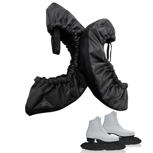 xlwen 1 Paar Kufenschoner, Elastische Kufenstrümpfe, Eishockey Elastische Kufenstrümpfe Geeignet für Damen-Herren-Kinder-Skates, Skate-Zubehör und Anti-Rutsch-Zubehör (schwarz) xlwen 1 Paar Kufenschoner, Elastische Kufenstrümpfe, Eishockey Elastische Kufenstrümpfe Geeignet für Damen-Herren-Kinder-Skates, Skate-Zubehör und Anti-Rutsch-Zubehör (schwarz)