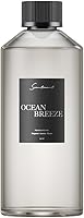 Scentiment Ocean Breeze Reed Diffuser Oil 500ml - 5-Star Hotel Luxury Scent with Bergamot, Lemon, Jasmine, Marine & Amber Notes