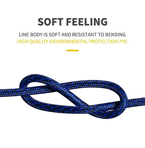 Xlr Cable 10Ft 2Pack, Balanced 3 Pin Male To Female For Microphones, Lights, Speakers，Mixer，Amplifier And Audio Device(Pure Copper Conductors) (3M(10Ft), Blue) #TOP4