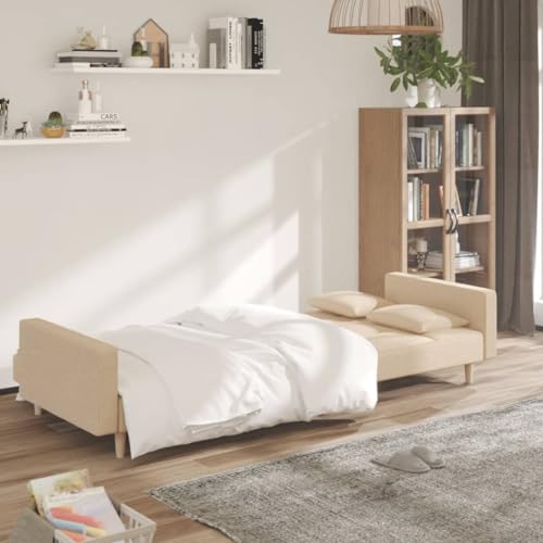Sofá cama de 2 plazas cómodo y extensible para solucionar visitas inesperadas 4