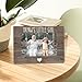 WTOGQ Papaw Grandpa Gifts from Granddaughter Picture Frame, Grandpa Gifts for Father's Day, Papaw's Little Girl Photo Frame 4x6, Grandfather Wooden Photo Picture Frames for Desk Tabletop Decor