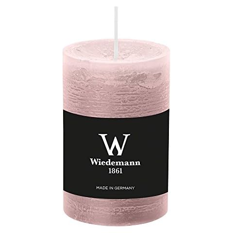 durchgefärbte Stumpenkerzen 90 x 58 mm, Farbe Rosé Cover