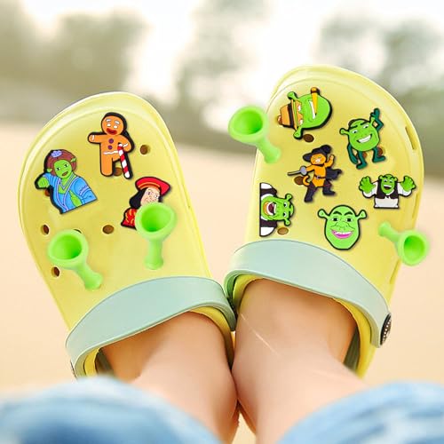 yumcute Shoe Charms for Kids, Cartoon Decoration Charms, DIY Decorative Gifts for Teens Boys Girls