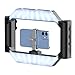 ULANZI Smartphone Video Rig with Light, U-Rig Light Cell Phone Handheld Stabilizer with Ring Light 2500K-9000K CRI 90+ for Filmmaking Live Steam YouTube Video Recording, with 5000mAh Build-in Battery