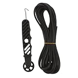 HOMOCONO 2pcs Screen Spline Window Screen Frame Kit Roller Tool Easy Cut Elastic Seal Strip