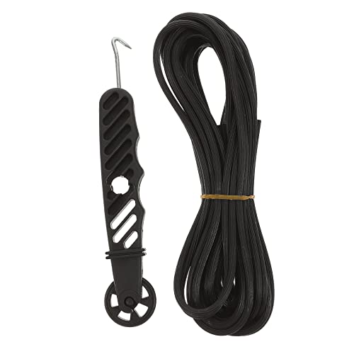 HOMOCONO 2pcs Screen Spline Window Screen Frame Kit Roller Tool Easy Cut Elastic Seal Strip