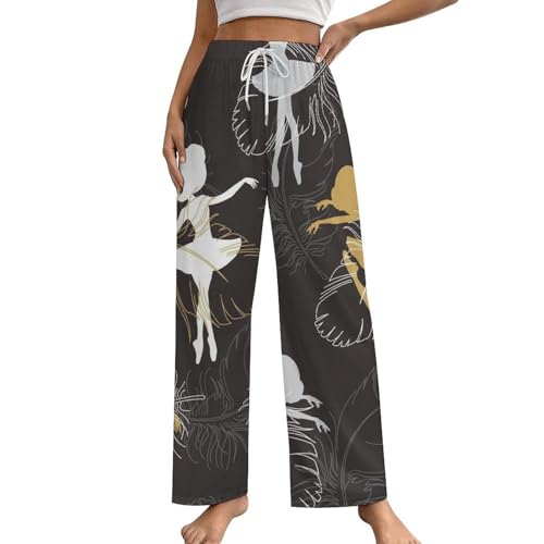 Pantalon de nuit danseuse classique idéal pour vos moments de détente cocooning à la maison