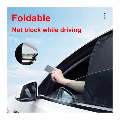 Parasol para Tesla Model Y 2026 de 6 plazas con aislamiento premium de techo 4