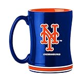 Logo Brands 519-C14RM: New York Mets 14oz Relief Mug