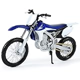 Risopen 1:12 Scale Dirt Bike compatible for Yamaha YZ450f Motorcycle Model Mini Supercross Motocross Moto Model Collection or Gift for Adult Child Boy (Blue)