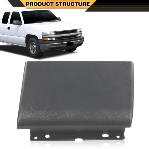 Panel para portavasos de tablero gris oscuro para Chevy Silverado miniatura 7