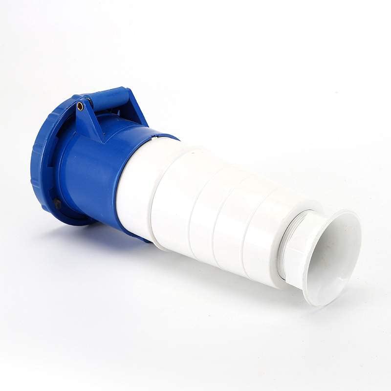 IEC60309 Waterproof CEE Industrial Connector Socket 3Pin 63A 250V 2P+E IP44