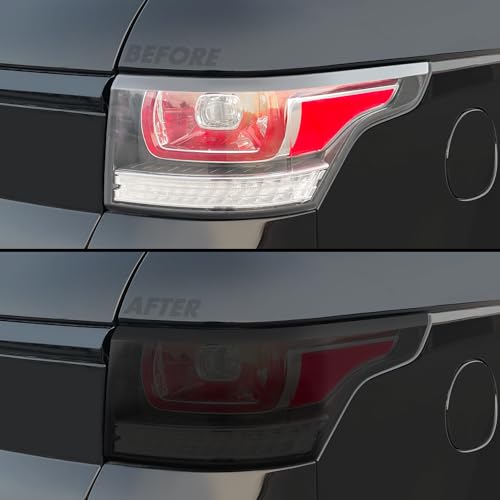 SlickMod PreCut Vinyl Smoke Tint for 2014-2017 Land Rover Range Rover Sport Tail Light (1. Taillight, 20% Dark Smoke)